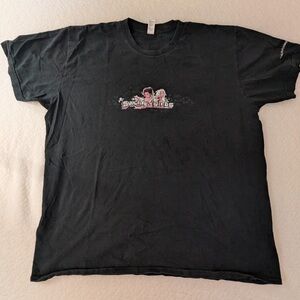 American Apparel Black Graphic Tee